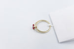 14K Ruby and Diamond Ring SKR40128R
