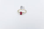 14K Ruby and Diamond Ring SKR40128R