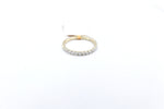 14K Yellow Gold Lab Diamond Eternity ring with 0.50ct LGR43067B