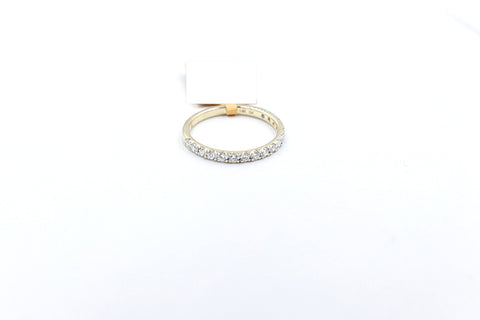 14K Yellow Gold Lab Diamond Eternity ring with 0.50ct LGR43067B