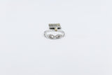 14ct White Gold Infinity ring SKR35511