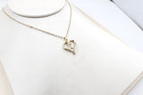 10K Gold Diamond Heart Pendent SKP46616