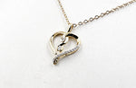 10K Gold Diamond Heart Pendent SKP46616