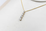 10ct Yellow Gold Lab Grown Diamond Set TDW 1ct pendent LGP47310