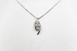 10K White Gold Diamond Pendent SKP39259