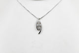 10K White Gold Diamond Pendent SKP39259