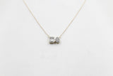 10ct Yellow Gold Diamond Fashion Pendent SKN43620