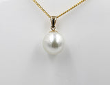 9ct Gold Set South Sea Pearl 10mm SP05