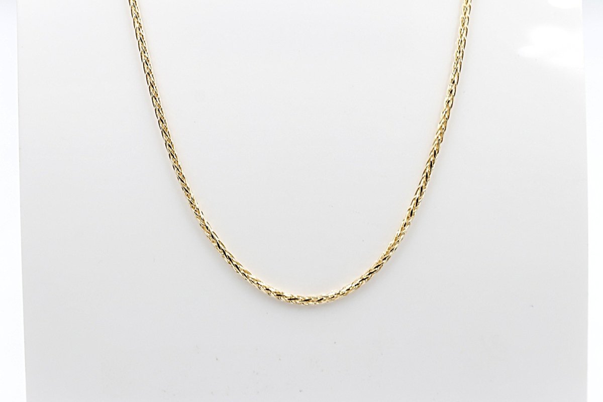 9ct Gold Italian Wheatsheaf Chain 45 50 55 60cms 129.9CH