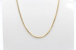 9ct Gold Italian Wheatsheaf Chain 45 50 55 60cms 129.9CH