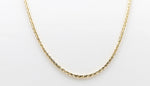 9ct Gold Italian Wheatsheaf Chain 45 50 55 60cms 129.9CH