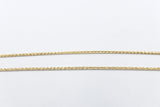 9ct Gold Italian Wheatsheaf Chain 45 50 55 60cms 129.9CH