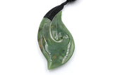 New Zealand Greenstone Fish Hook mm FO91