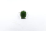 Stg Silver Ring with Greenstone SYR8091