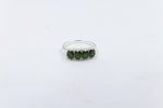 Stg Silver Ring with Greenstone SYR7993