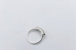 Stg Silver Ring with Greenstone SYR7993