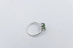 Stg Silver Ring with Greenstone SYR8088