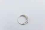 Stg Silver Ring with Greenstone SYR8102