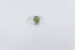 Stg Silver Ring with Greenstone SYR7888