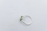 Stg Silver Ring with Greenstone SYR7759