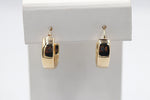 9ct Gold 6mm Wide Hoops  150BC456/99