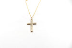 9ct Gold Cross 32mm 32PCV023