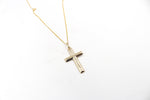 9ct Gold Cross 32mm 32PCV023