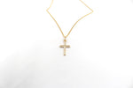 9ct Gold Cross 18mm 18PCV001