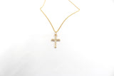 9ct Gold Cross 18mm 18PCV001