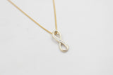 9ct Gold Infinity pendent P3007-DC