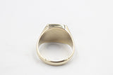 9ct Gold Mens Ring with Syn Blue Spinal  901-3C