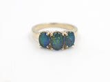 9ct Gold Greer Oval Triplet Opal Ring