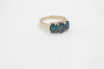 9ct Gold Greer Oval Triplet Opal Ring