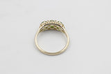 9ct Gold New Zealand Greenstone & Diamond Ring SYR7986G