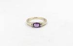 9ct Gold Amethyst Fashion Ring SYR8125