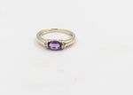 9ct Gold Amethyst Fashion Ring SYR8125