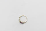 9ct Gold Amethyst Fashion Ring SYR8125