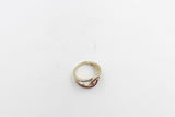 9ct Gold Genuine Ruby & Diamond ring SYR8183