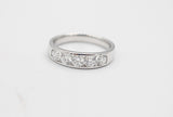 9ct White Gold LAb Grown Diamond Set Eternity SYR7757