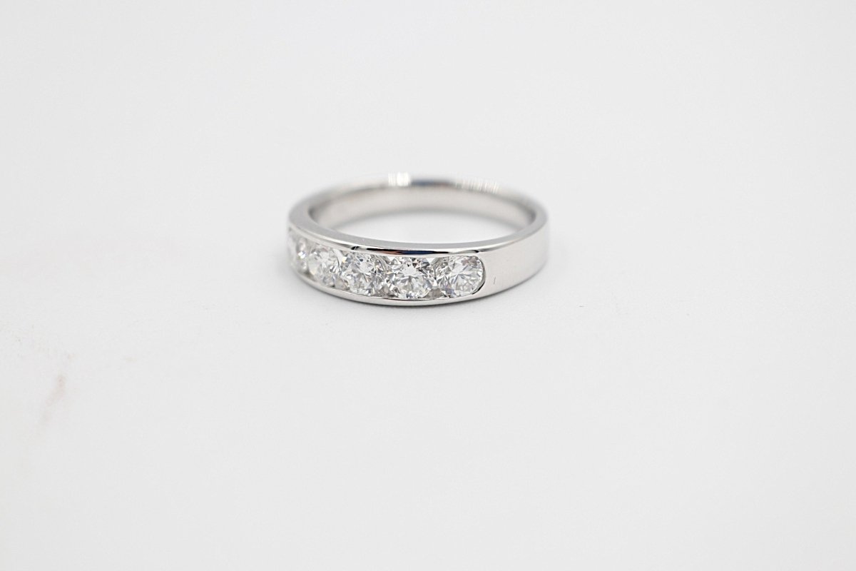9ct White Gold LAb Grown Diamond Set Eternity SYR7757