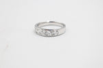 9ct White Gold LAb Grown Diamond Set Eternity SYR7757