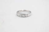 9ct White Gold LAb Grown Diamond Set Eternity SYR7757