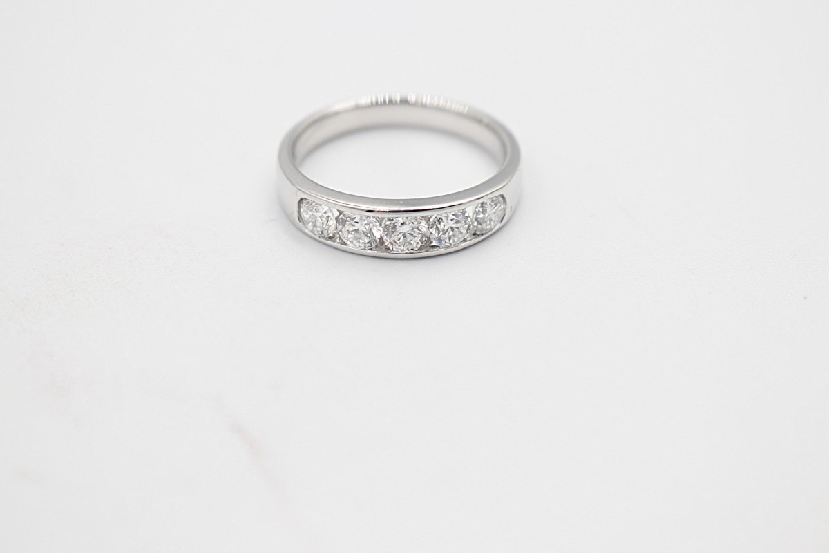9ct White Gold LAb Grown Diamond Set Eternity SYR7757