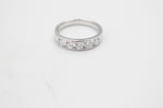 9ct White Gold LAb Grown Diamond Set Eternity SYR7757