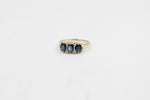 9ct Gold Sapphire & Diamond ring SYR7986S