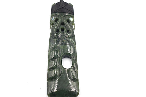 NZ Greenstone Double Manaia Toki Koru HPN932