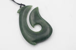 New Zealand Greenstone Fish Hook PT9