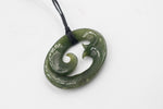 New Zealand Greenstone Koru DIS4