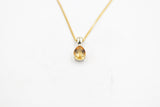 9ct Gold Genuine Citrine pendent SYP3701