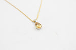 9ct Gold Genuine Citrine pendent SYP3701